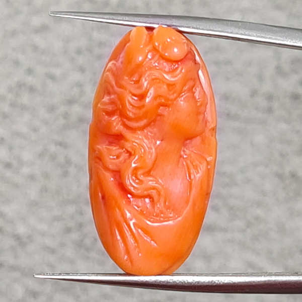 Розовый коралл 11.25ct