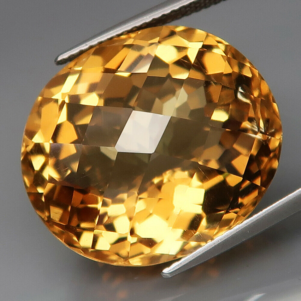 Желтый кварц 27.77ct