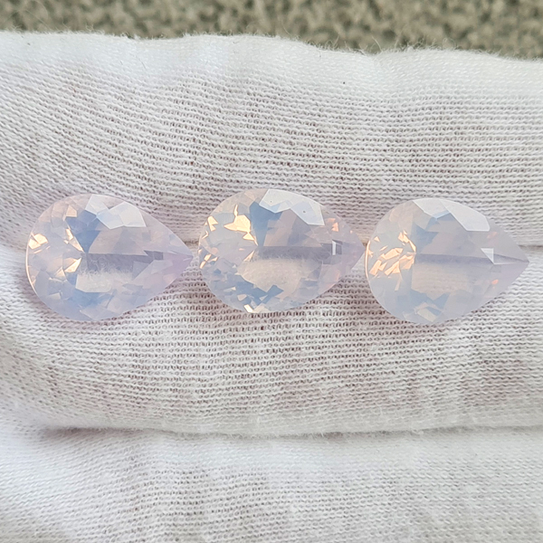 Лавандовый кварц 20.75ct комплект