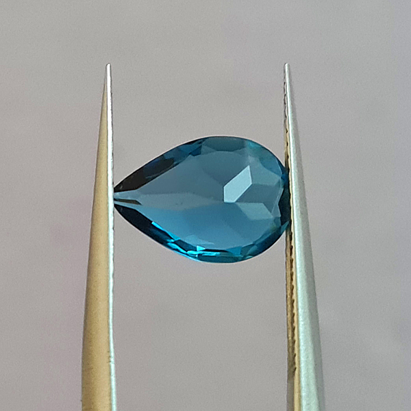 Топазы London Blue 3.53ct пара