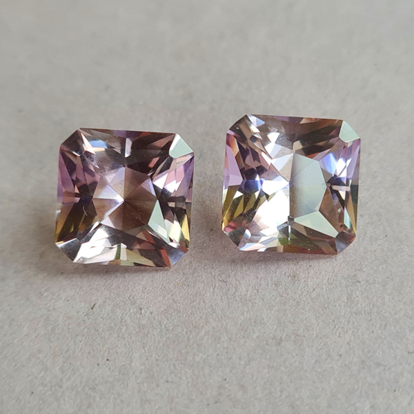 Аметрины 8.05ct пара