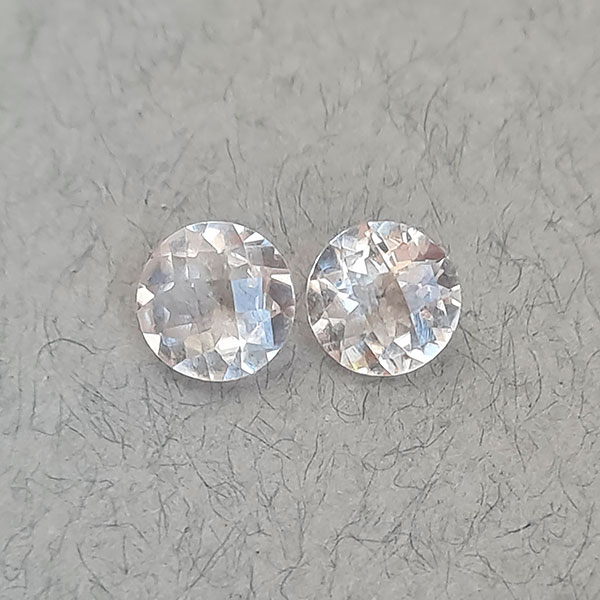 Морганиты 1.30ct пара