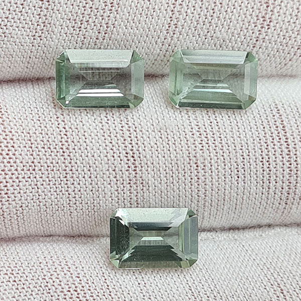 Празиолиты 5.50ct комплект