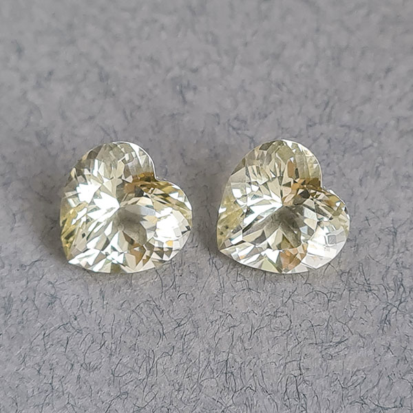 Цитрины 11.25ct пара