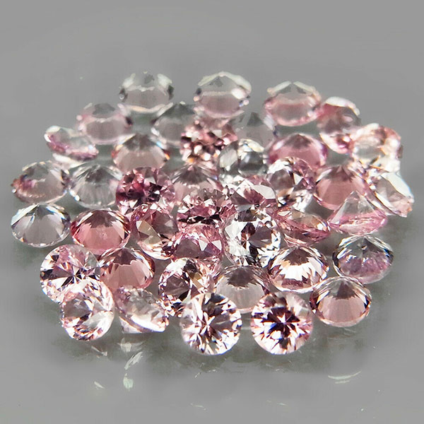 Фантазийная шпинель 2.44ct 2.2мм 45 шт