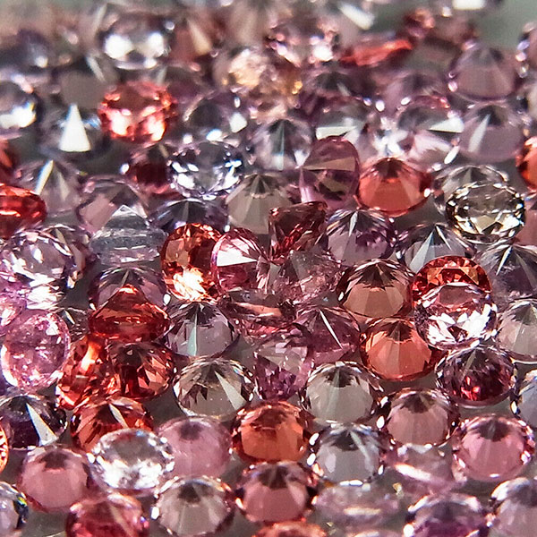 Фантазийная шпинель 1.04ct 1.7 мм 40 мм