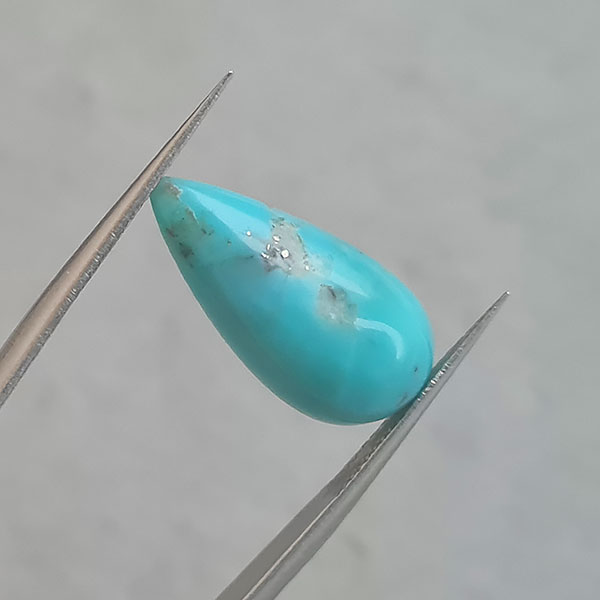 Иранская бирюза 7.21ct с пиритом