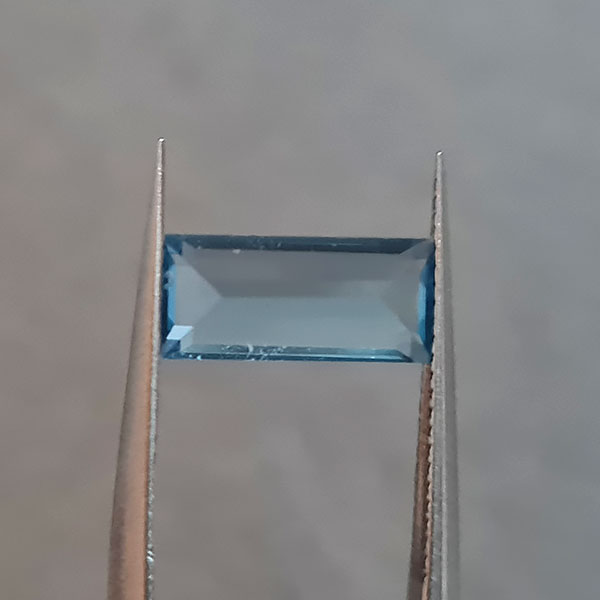 Топазы Swiss Blue 4.05ct пара