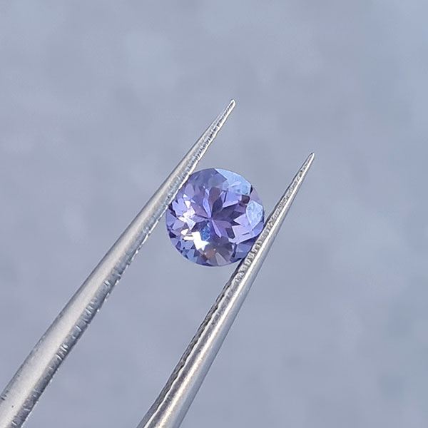 Танзаниты 1.18ct пара 5 мм