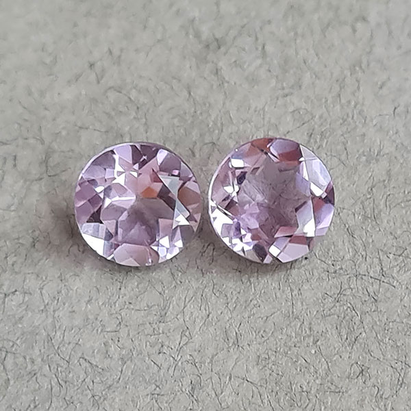 Бразильские аметисты 4.50ct пара