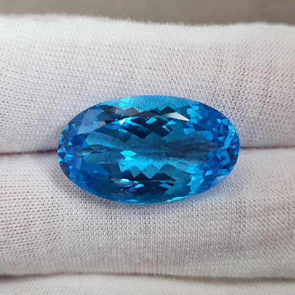 Топаз Swiss Blue 26.96ct