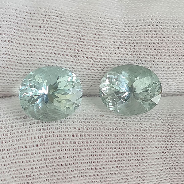 Аквамарины 5.75ct пара